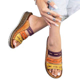Hamkaw 2019 Nuevas Mujeres Cómodas Plataforma, Sandalia Zapatos Verano Playa, Zapatos de Viaje Moda Cómodas Damas, Sandalias Zapatos Cuña Tacón Sandalias Verano