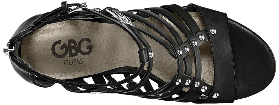 G By Guess GGDEZZIE Black Sandalias con Plataforma para Mujer