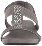 Anne Klein AKIDOLIZE2 Pewter Sandalias con Correa de Tobillo para Mujer