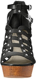 G By Guess GGDEZZIE Black Sandalias con Plataforma para Mujer